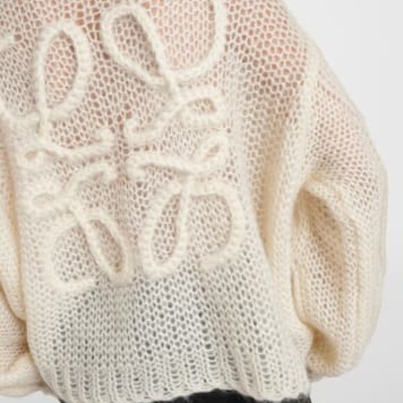 Loewe Anagram mohair-blend cardigan - Picture 4 of 16